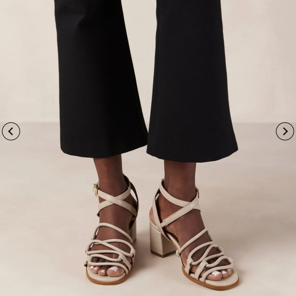 ALOHAS Mick Tahini Beige Sandal Size US 9 Brand New